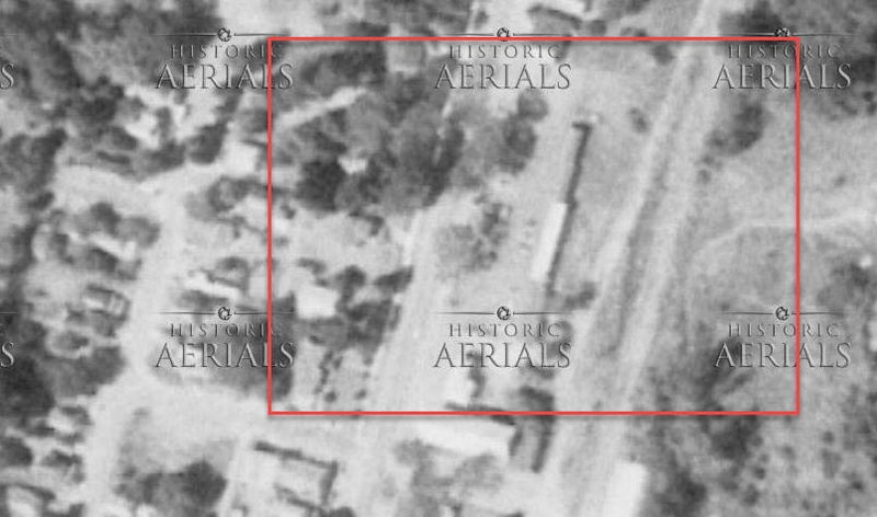 Chippewa Motel - 1975 Aerial (newer photo)